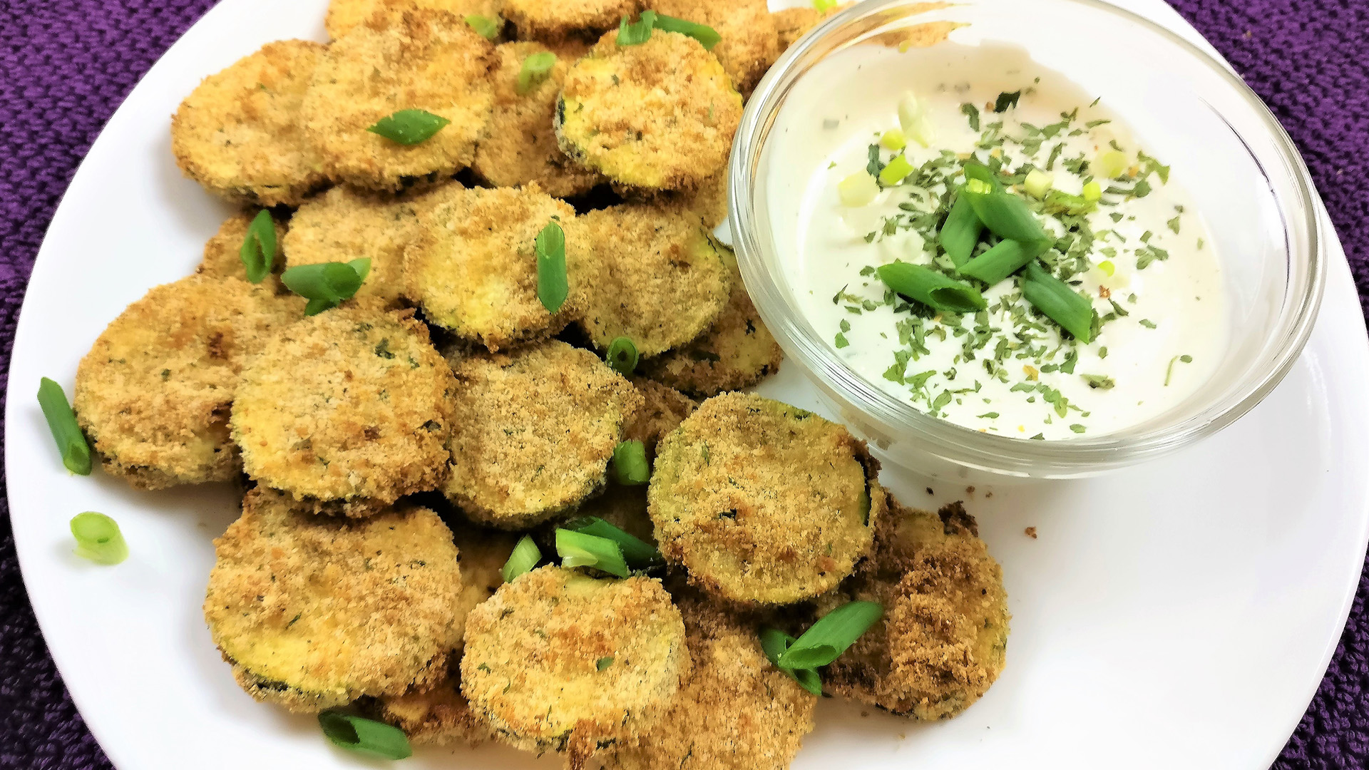 Air Fried Zucchini Bites